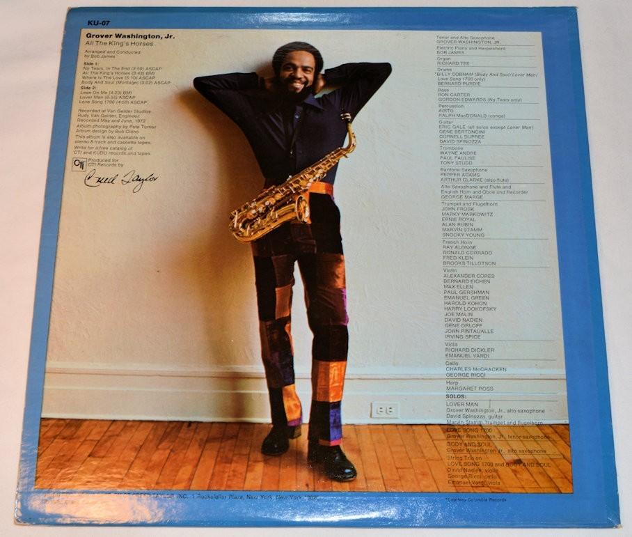 Washington, Grover - All King's Horses