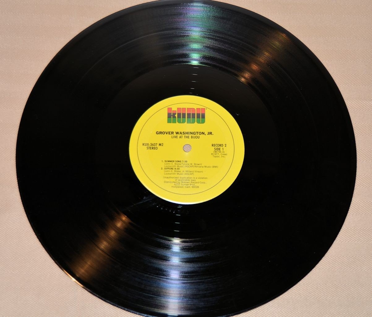 Washington, Grover Jr. - Live At The Bijou