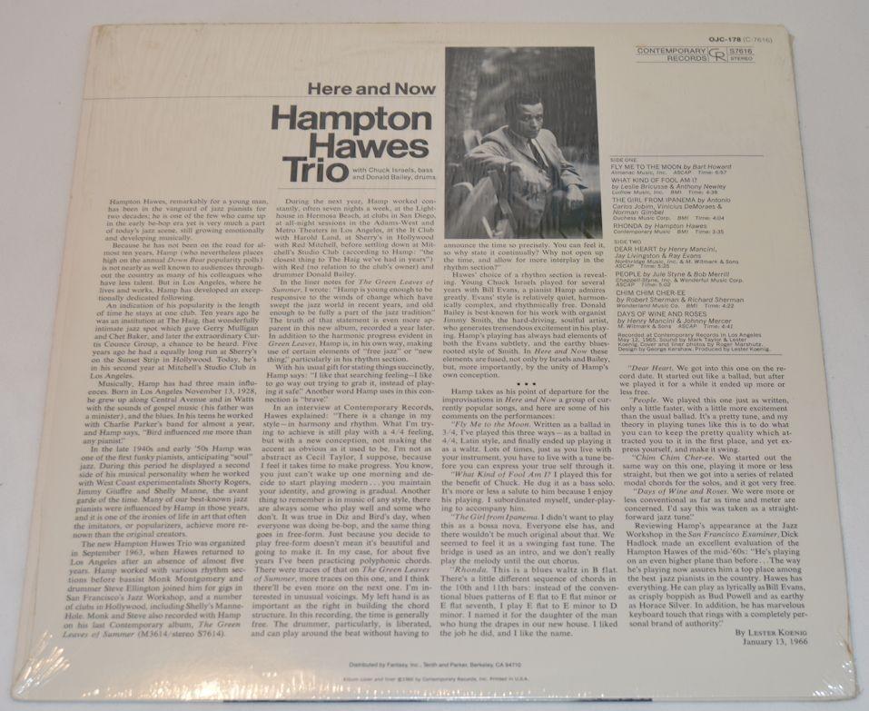 Hawes, Hampton - Here And Now