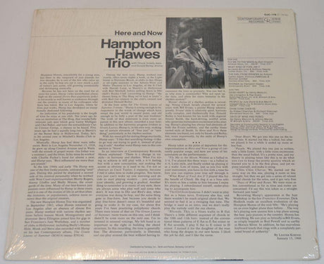 Hawes, Hampton - Here And Now