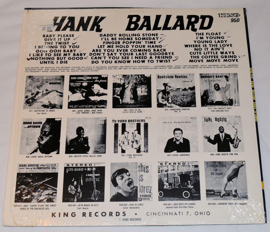 Ballard, Hank - Sings 24 Songs