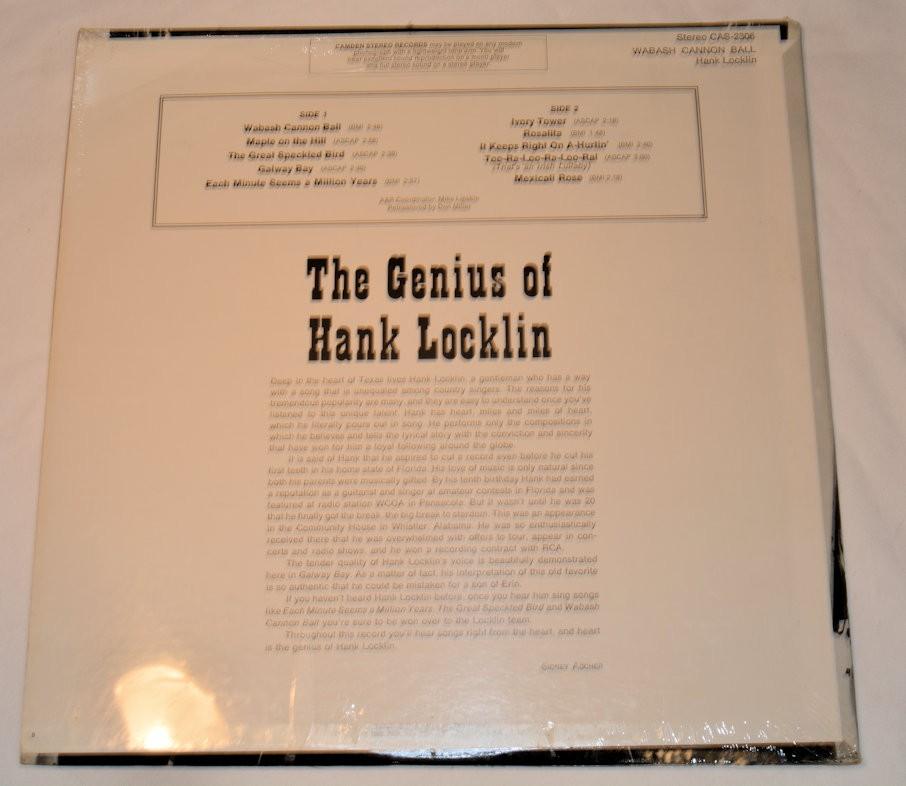 Locklin, Hank - Wabash Cannon Ball