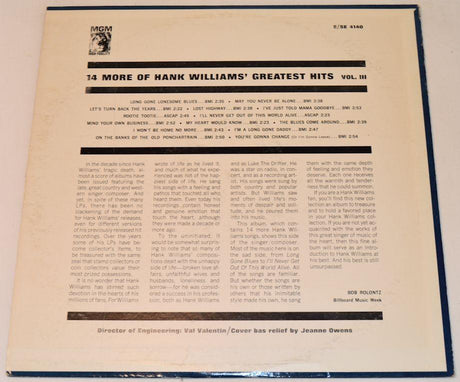 Williams, Hank - 14 More Greatest