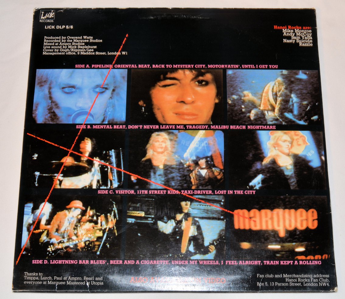 Hanoi Rocks - All Those Wasted Years