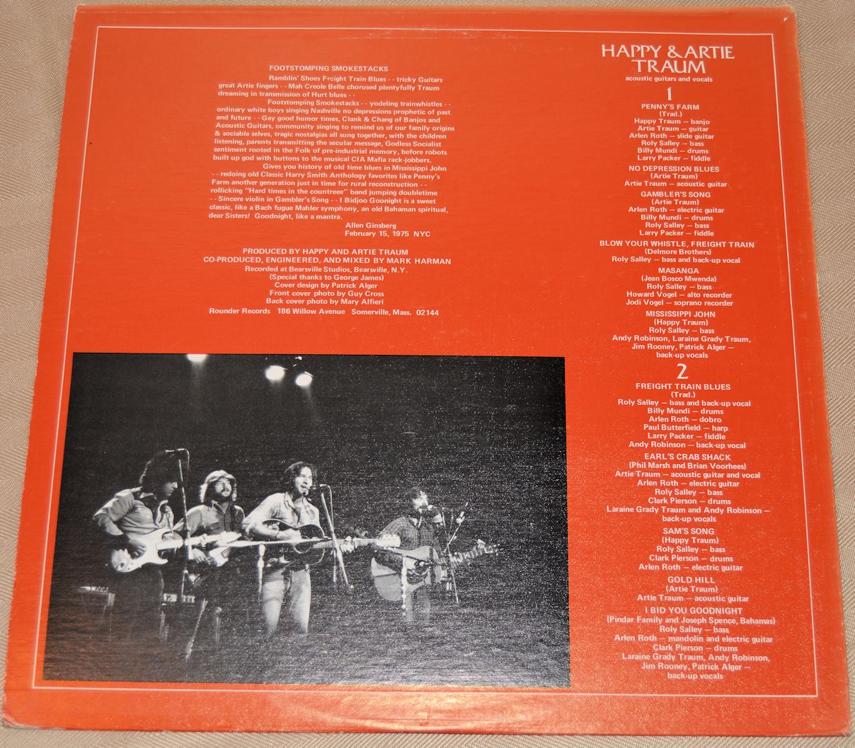 Traum, Happy & Artie - Hard Times In The Country