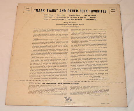 Belafonte, Harry - Mark Twain