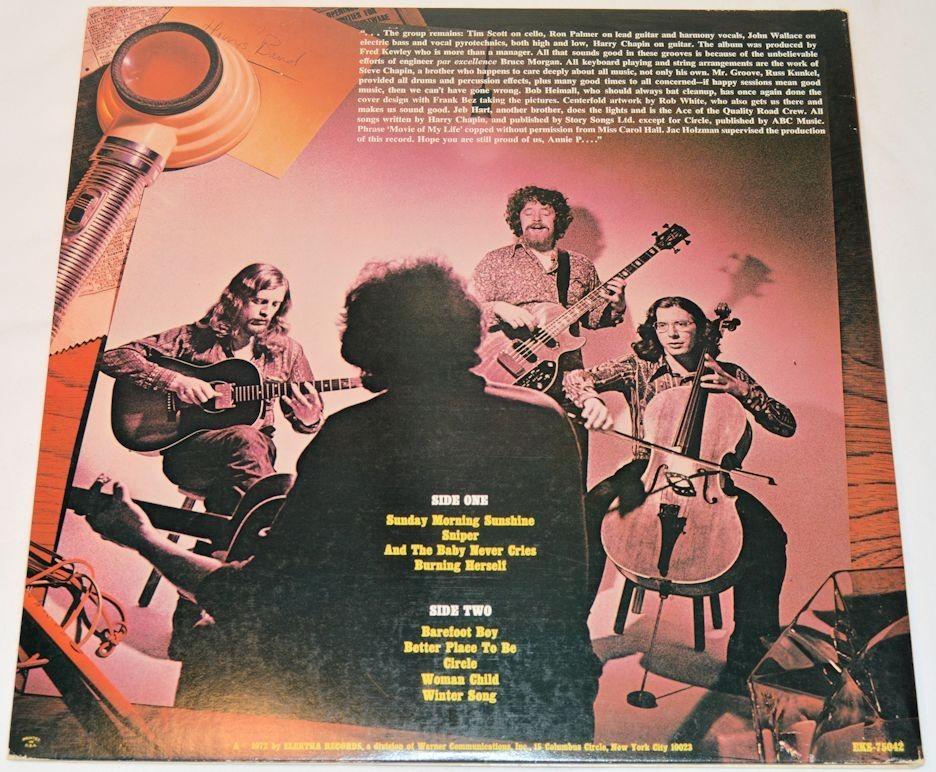 Chapin, Harry - Sniper & Other Love Songs