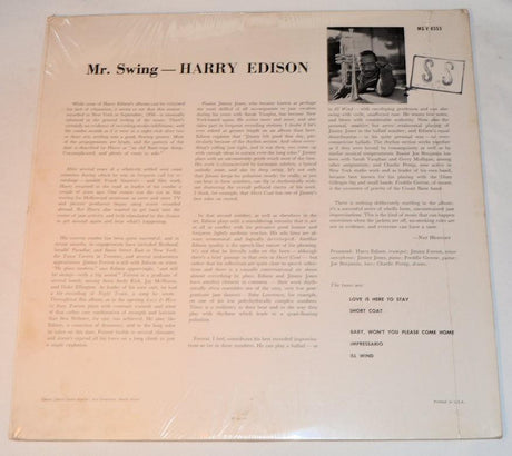 Edison, Harry - Mr Swing