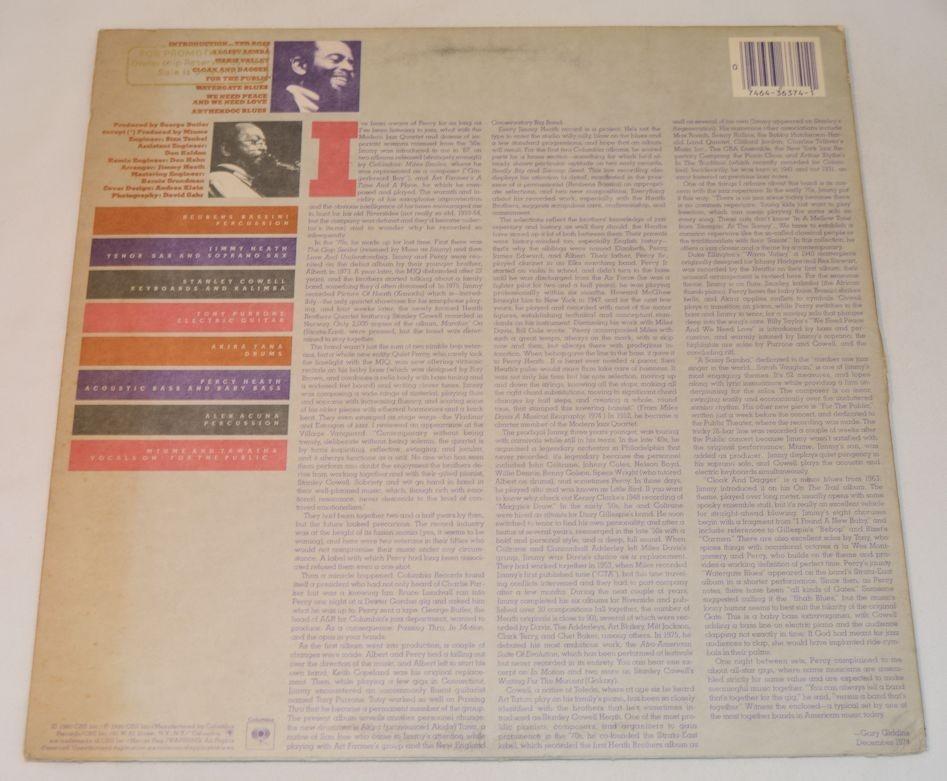 Heath Brothers - Live At Public Theater