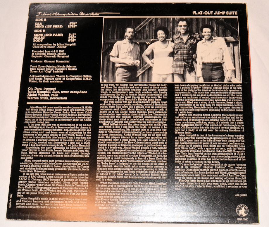 Hemphill, Julius - Flat-Out Jump Suite