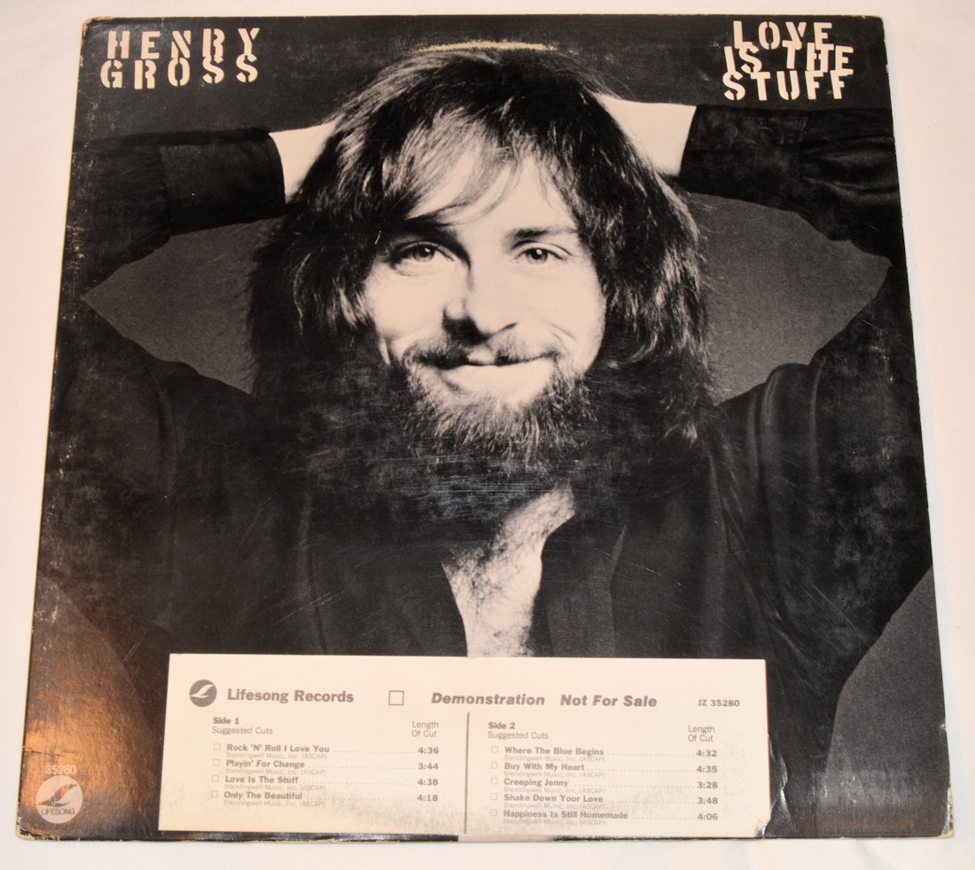 Gross, Henry - Love is The Stuff