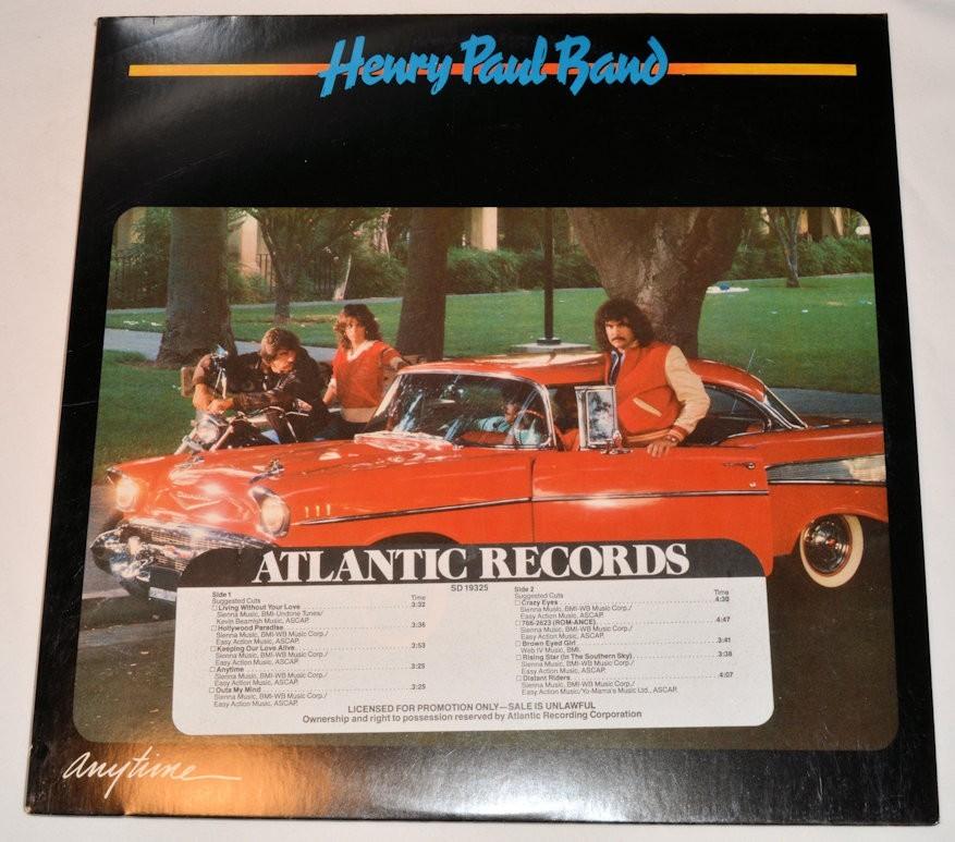 Paul, Henry Band - Anytime