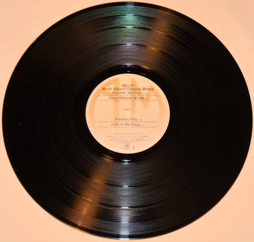 Herb Alpert Bullish, Vinyl Record Album LP Joe's Albums