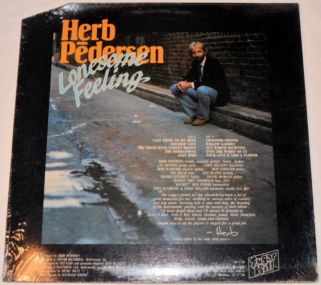 Pederson, Herb - Lonesome Feeling