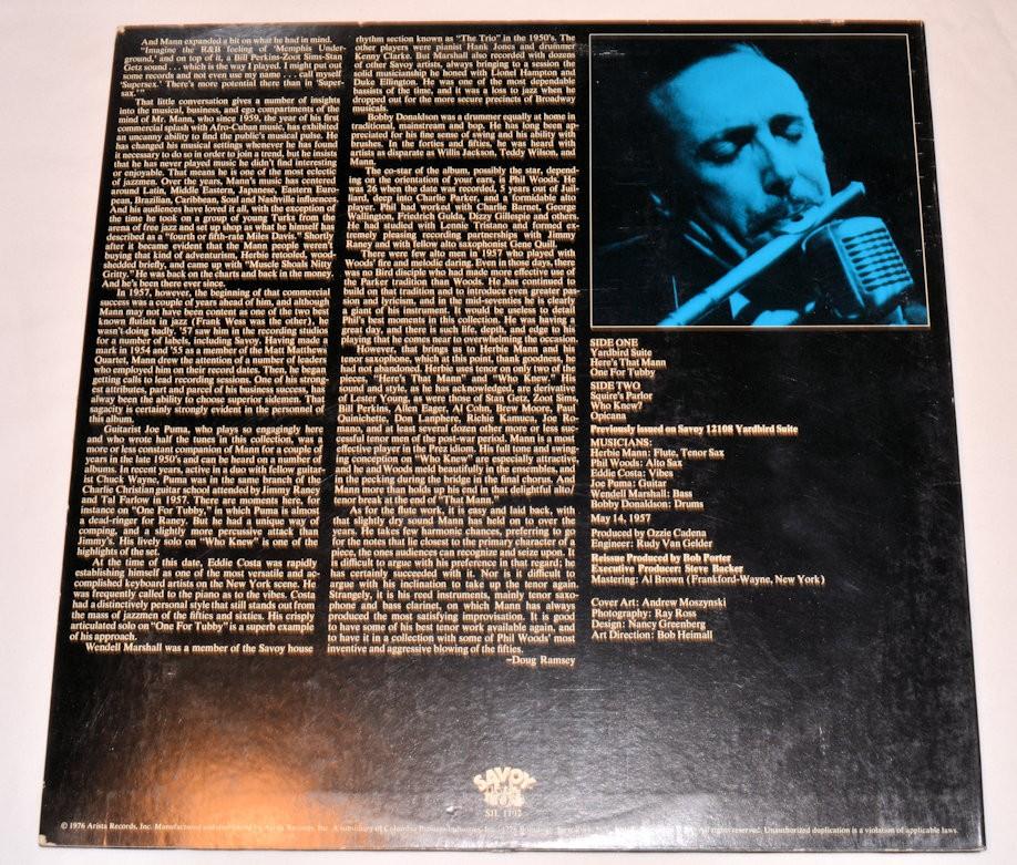 Mann, Herbie - Be Bop Synthesis