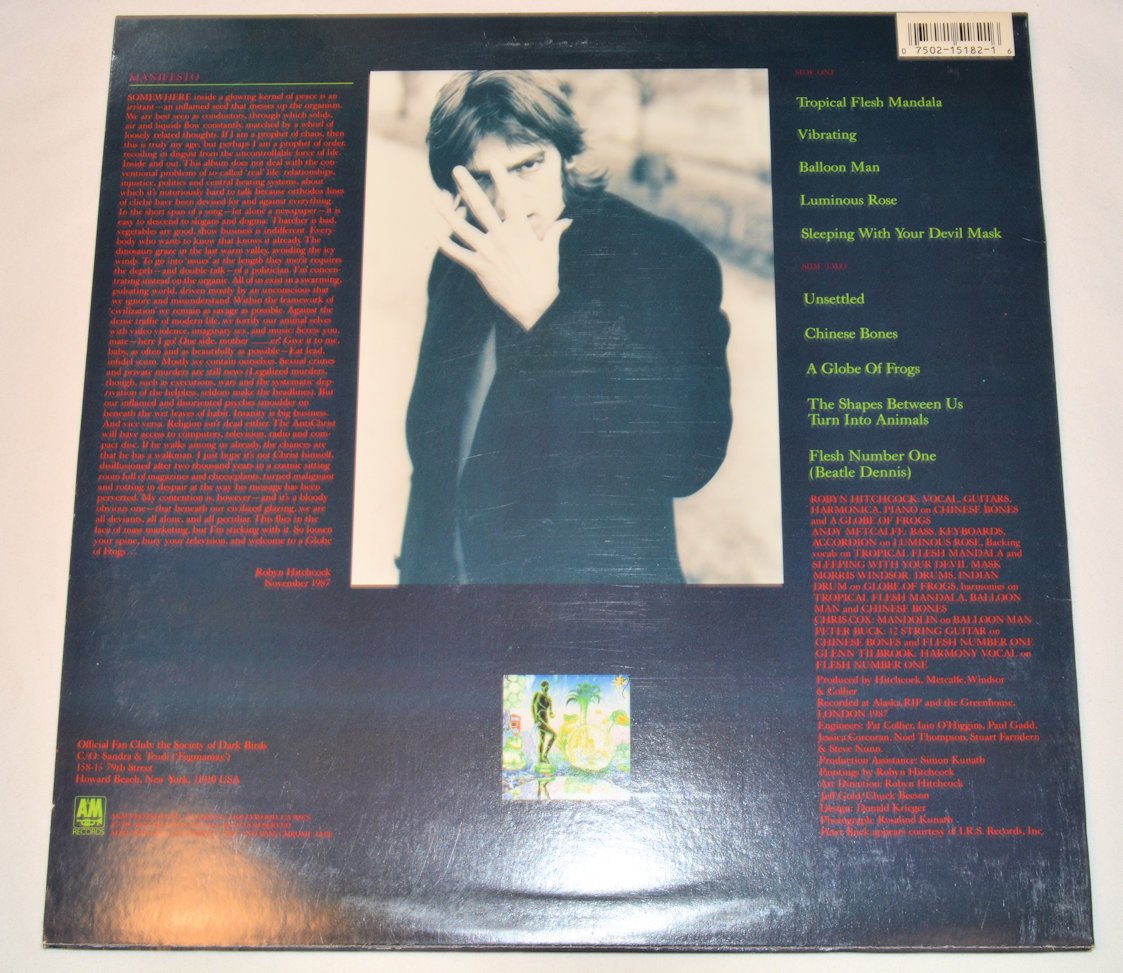 Hitchcock, Robyn - Globe Of Frogs