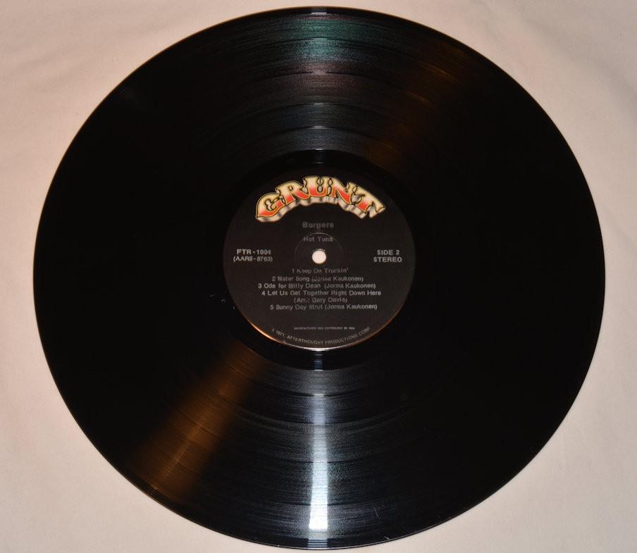 Hot Tuna Burgers Joe's Albums