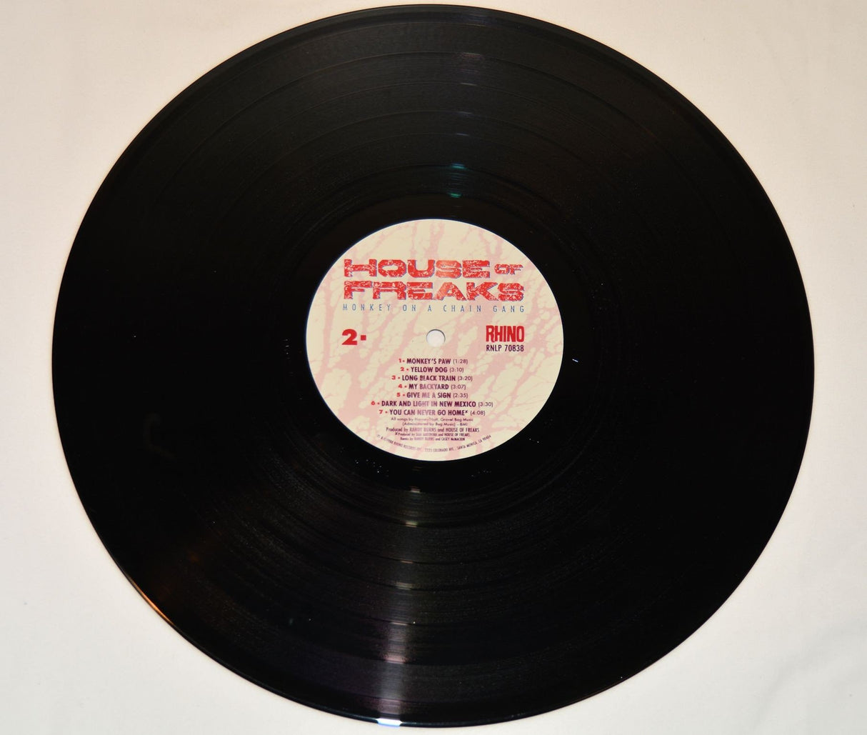 House of Freaks - Monkey On A Chain Gang