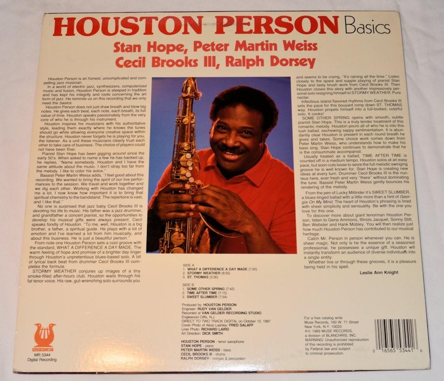 Person, Houston - Basics