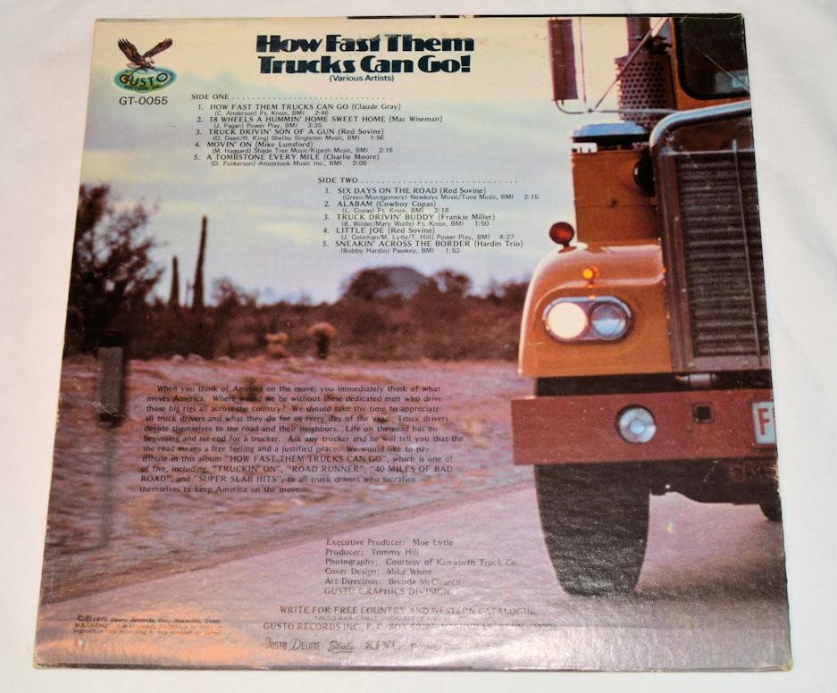 Various - How Fast Them Trucks Can Go