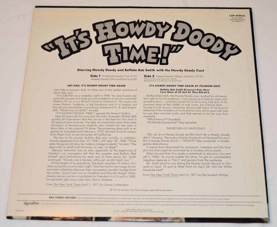 Howdy Doody - It's Howdy Doody Time