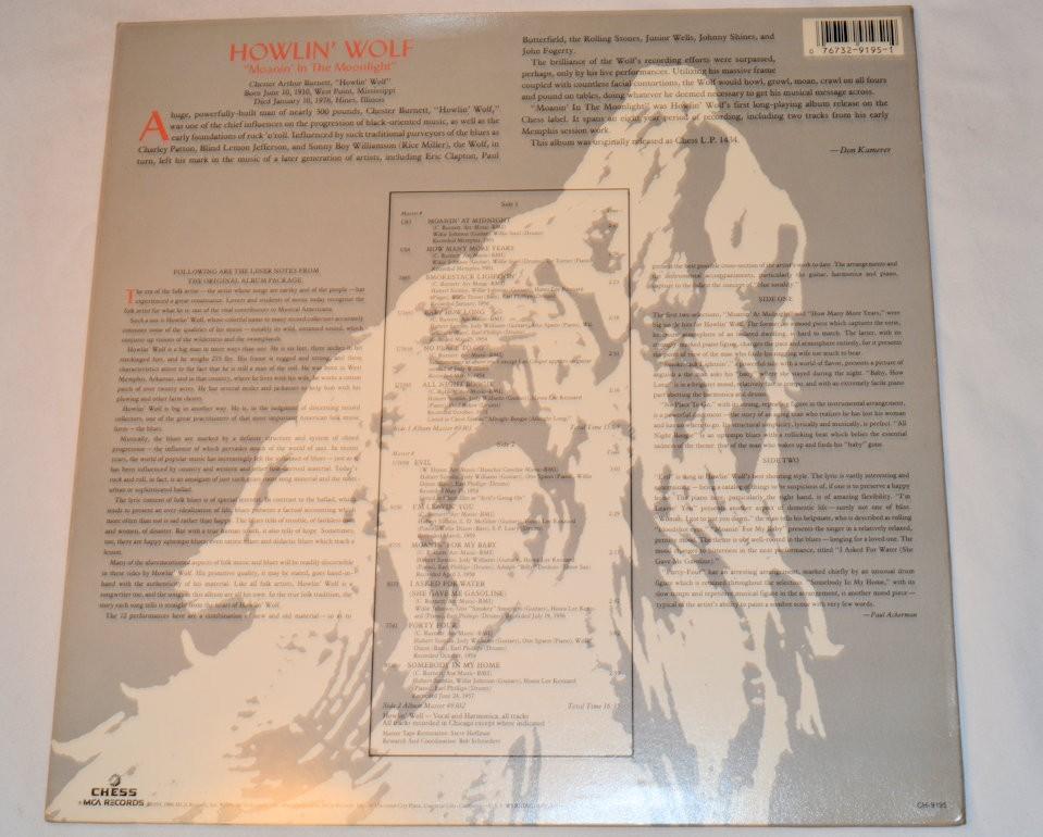 Howlin Wolf - Moanin In The Moonlight
