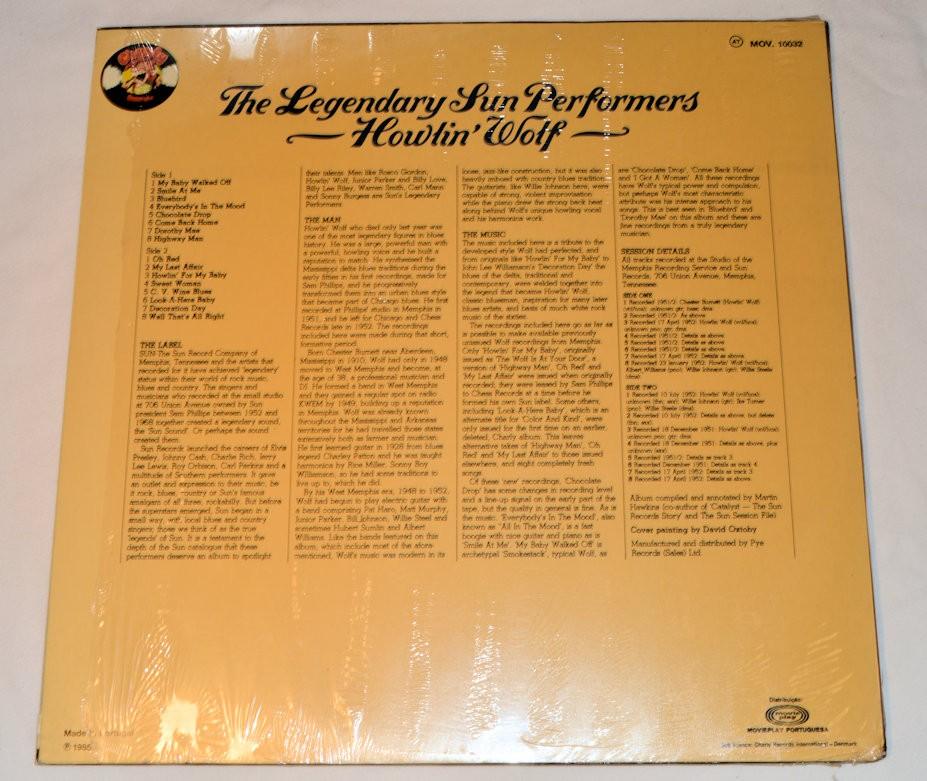 Howlin Wolf - Legendary Sun Performers