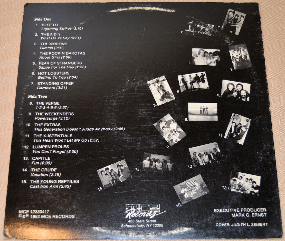 Various - Hudson Rock: 15 Bands from Albany, NY