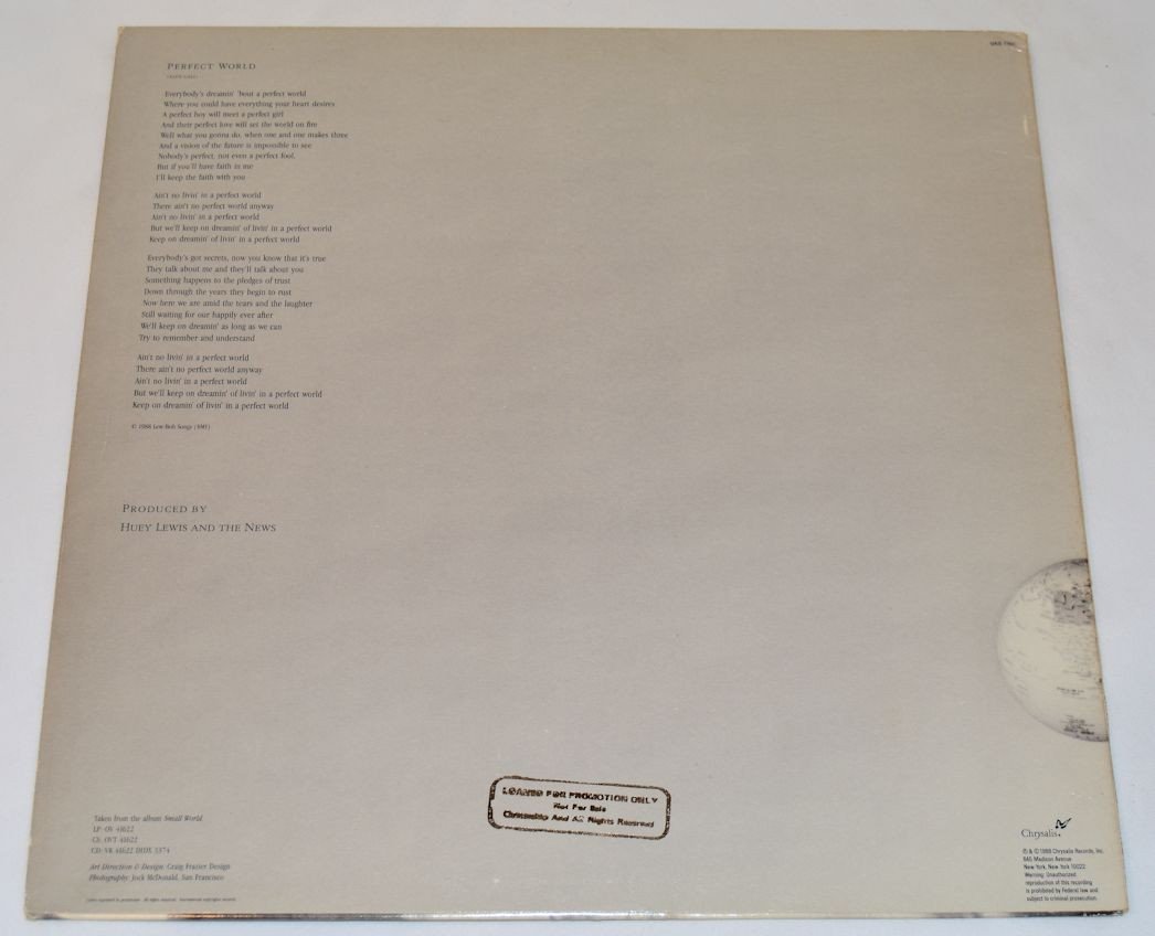 Lewis, Huey - Perfect World