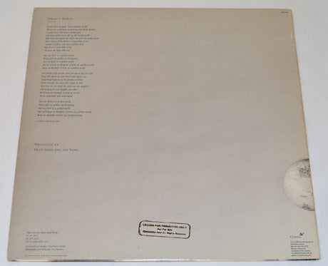 Lewis, Huey - Perfect World