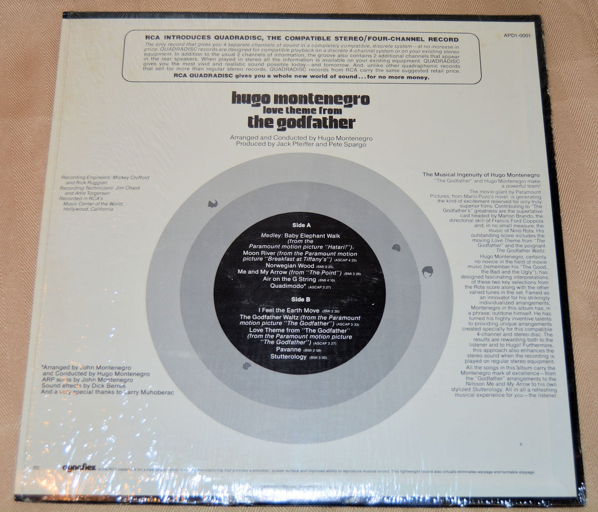 Montenegro, Hugo - Love Theme From The Godfather