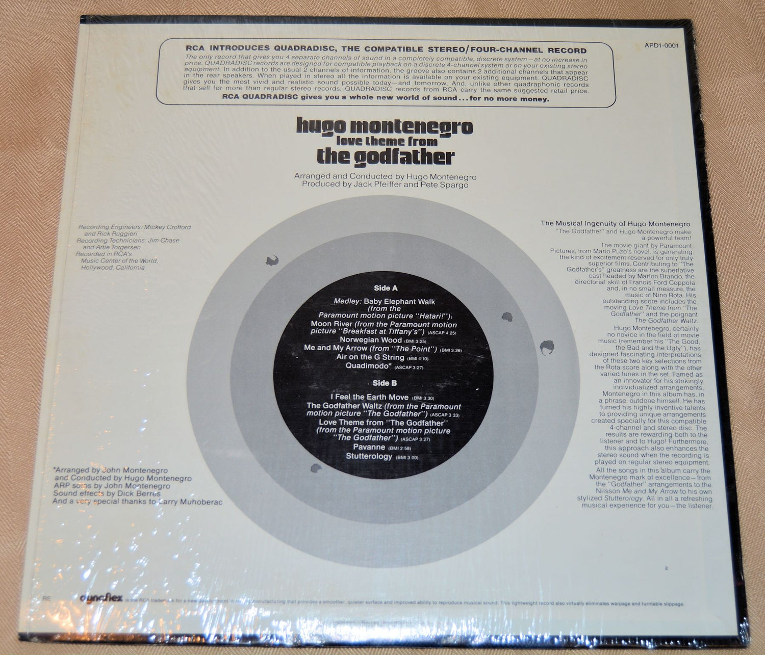 Montenegro, Hugo - Love Theme From The Godfather