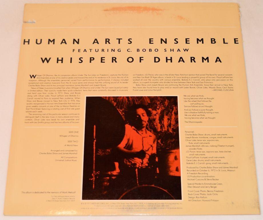 Human Arts Ensemble - Whisper Of Dharma