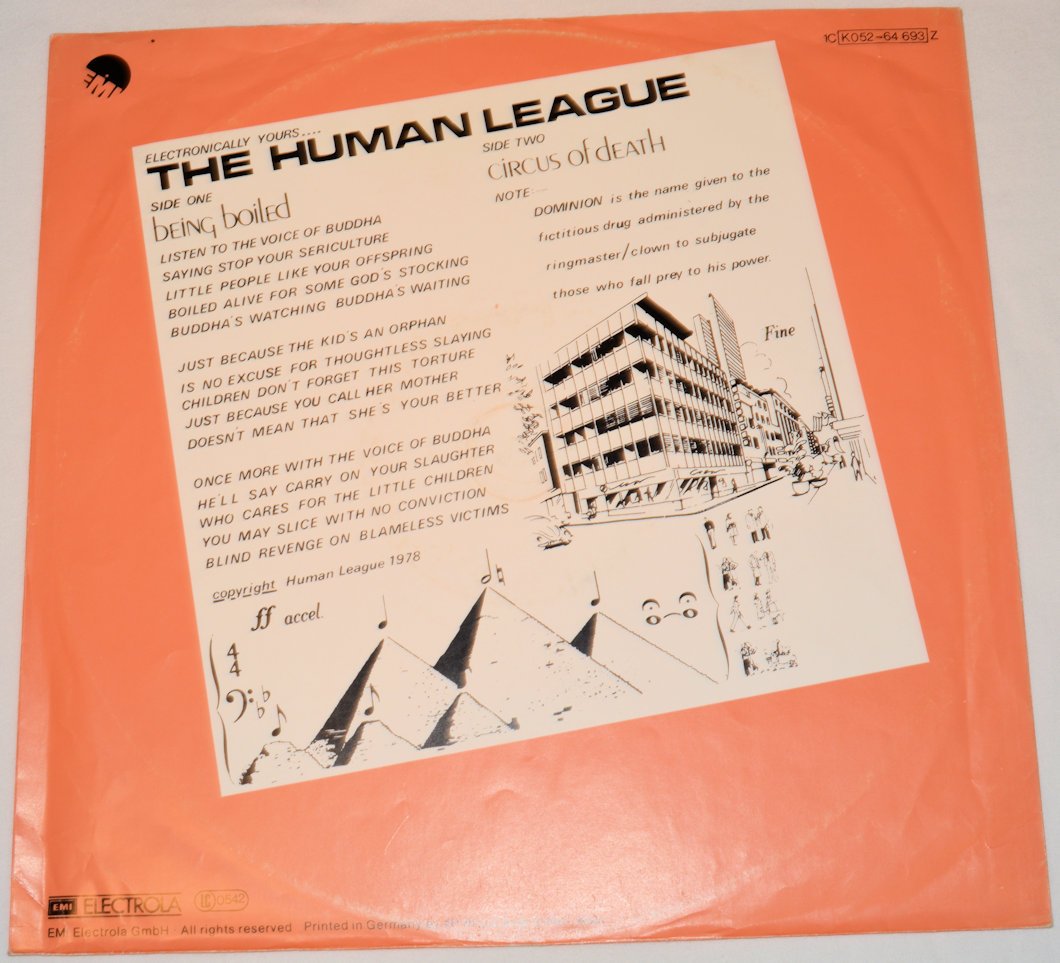 Human League - Being Boiled / Circus Of Death