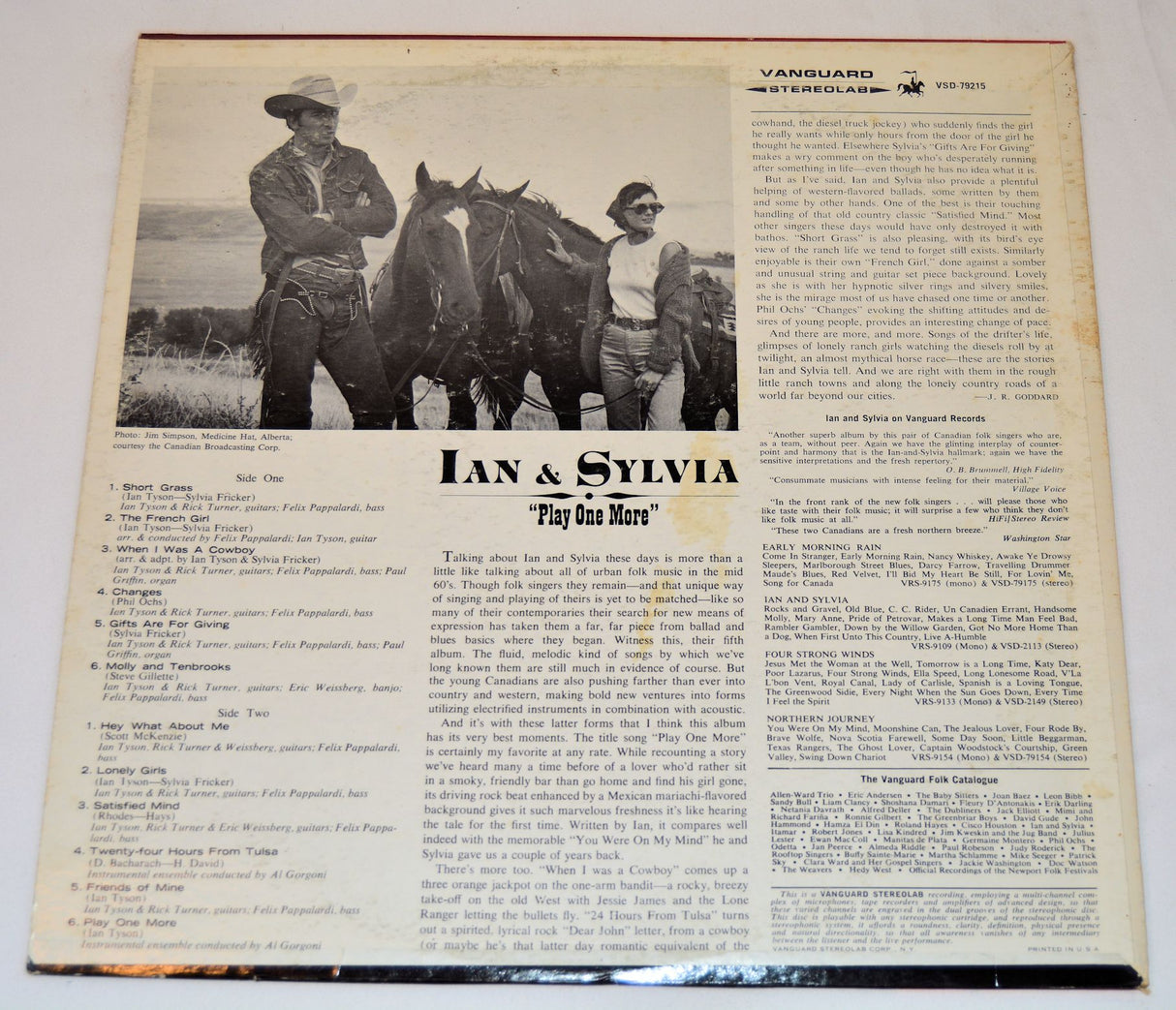 Ian & Sylvia - Play One More