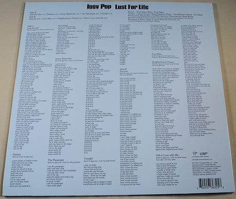 Iggy Pop - Lust For Life