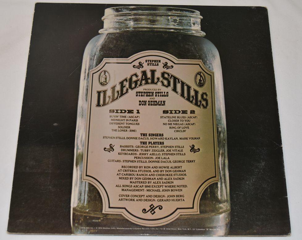 Stills, Stephen - Illegal Stills