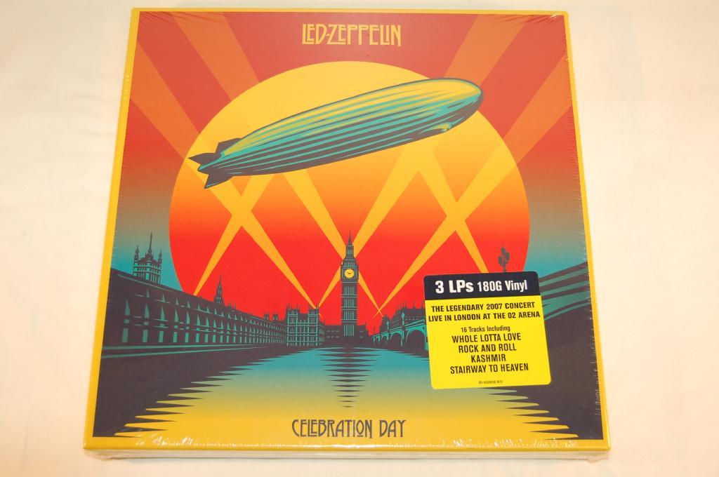 3LP Led Zeppelin Celebration Day アナログ Led Zeppelin Celebration Day 180g 3LP Box Set