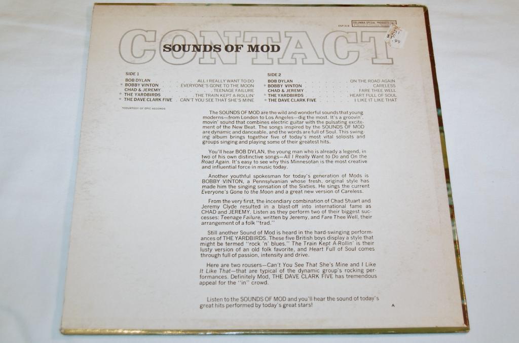 Various - Contact Sounds Of Mod