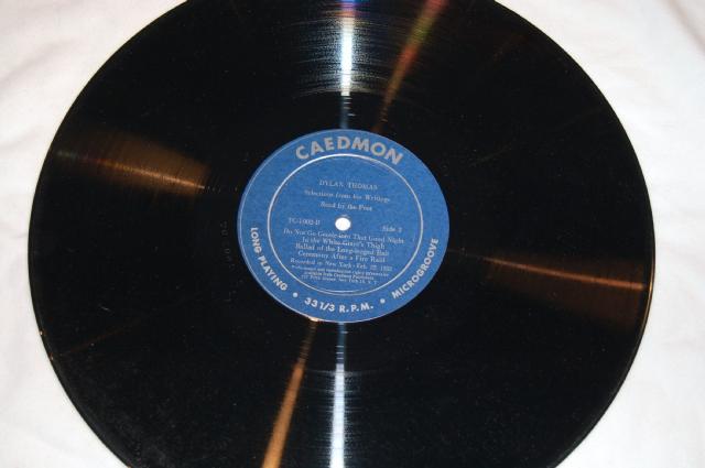 Thomas, Dylan - Caedmon Label - 1958 Reading Poems