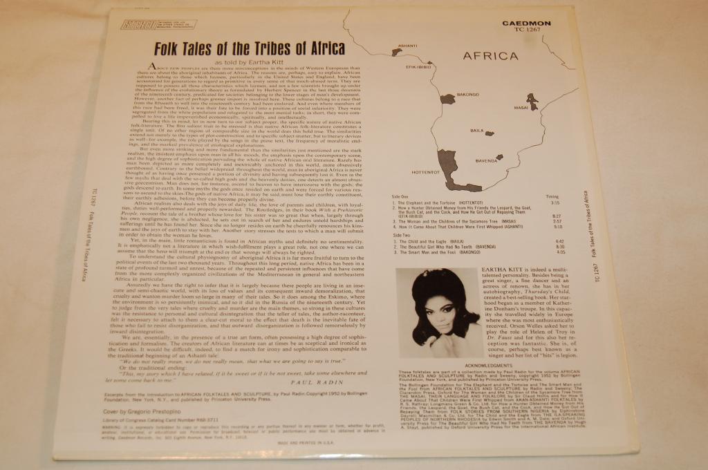 Kitt, Eartha - Folk Tales Of Africa