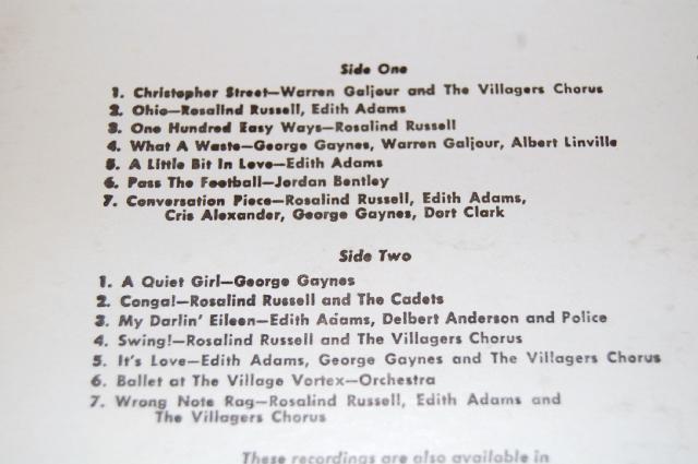 Wonderful Town - Original Cast