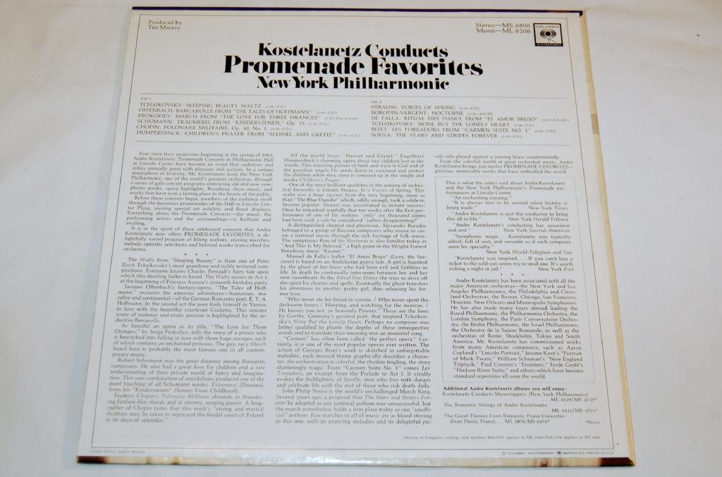 Kostelanetz & NY Philharmonic - Promenade Favorites