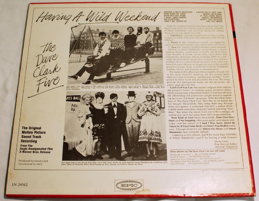 Dave Clark Five - Having A Wild Weekend
