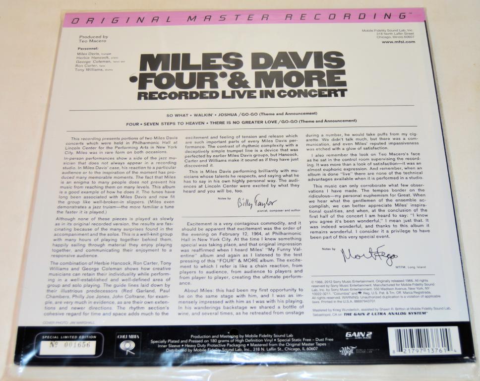 Davis, Miles - Four & More: Recorded Live