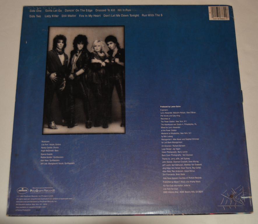 Ford, Lita - Dancin' On The Edge