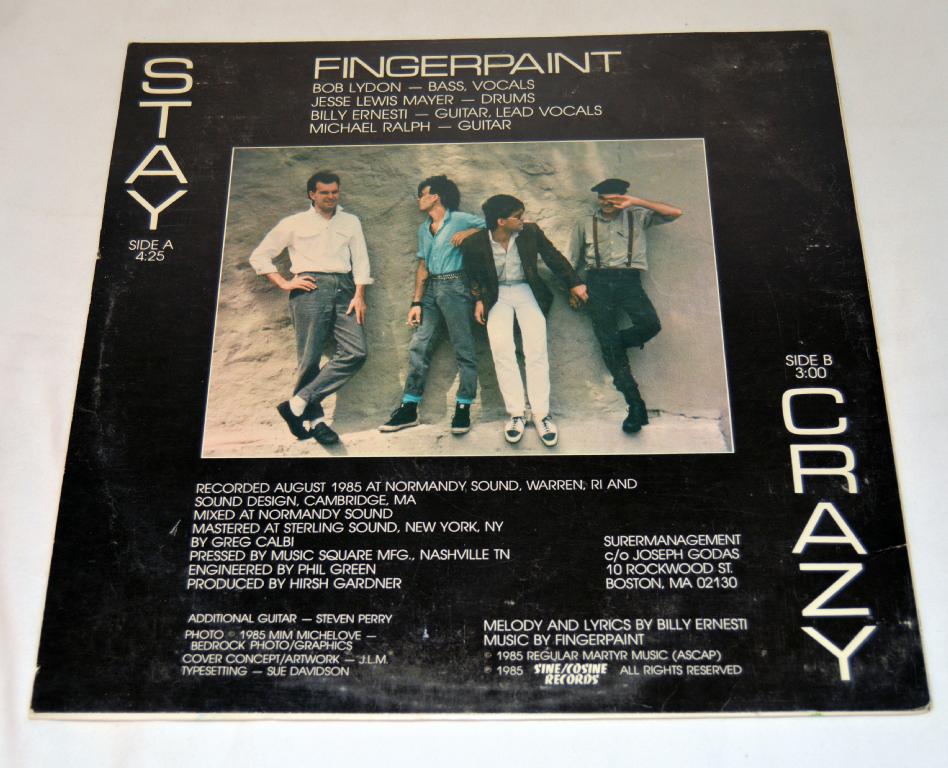 Fingerpaint - Stay/Crazy