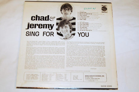 Chad & Jeremy - Sing For You