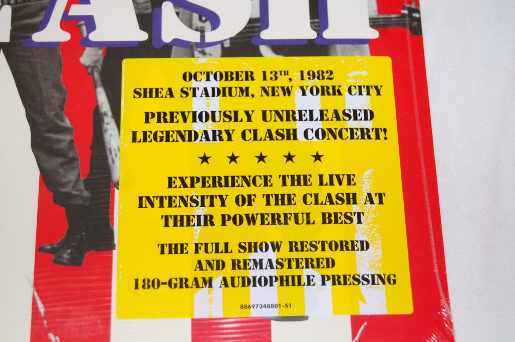 Clash, The - Live At Shea Stadium, Vinyl Record Album LP, New