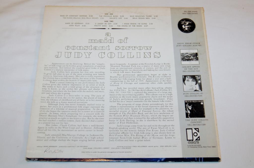 Collins, Judy - A Maid of Constant Sorrow